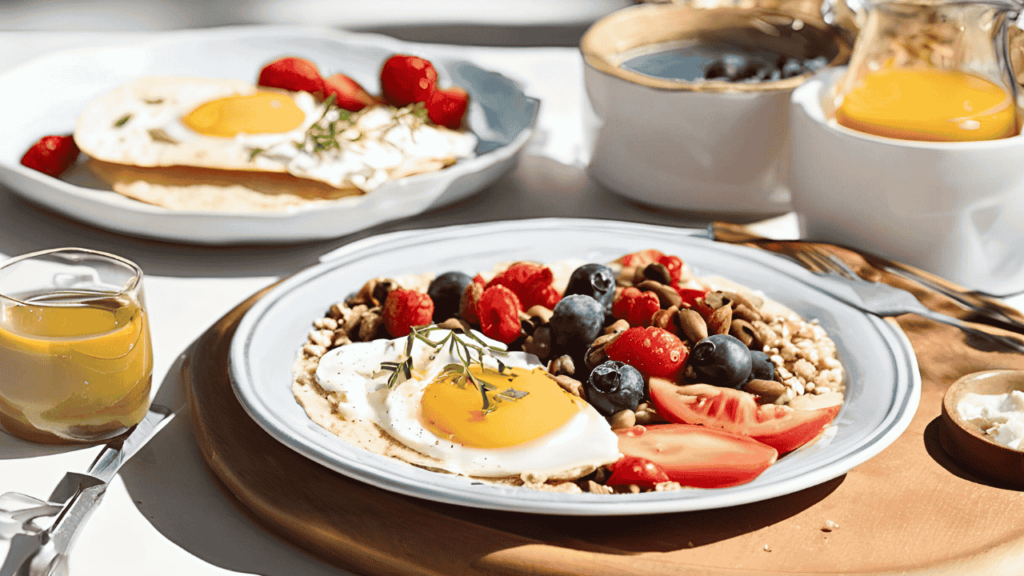 Mediterranean breakfast